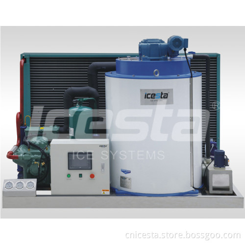 China Famous Brand Icesta Ice Flake Machine 5 Ton